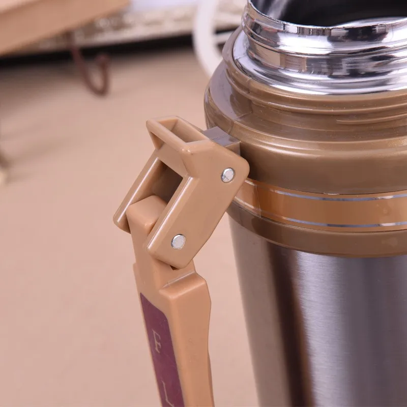 2L/высокой емкости из нержавеющей стали Термос мода на каждый день открытом