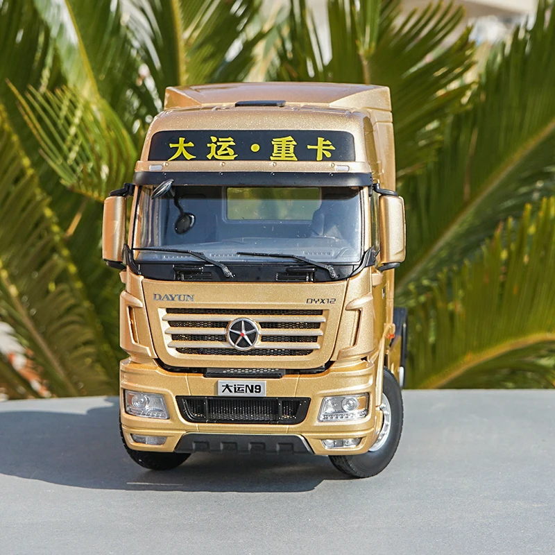 Оригинальная Авторизованная модель грузовика трактора Dayun N9 24 масштаба литой