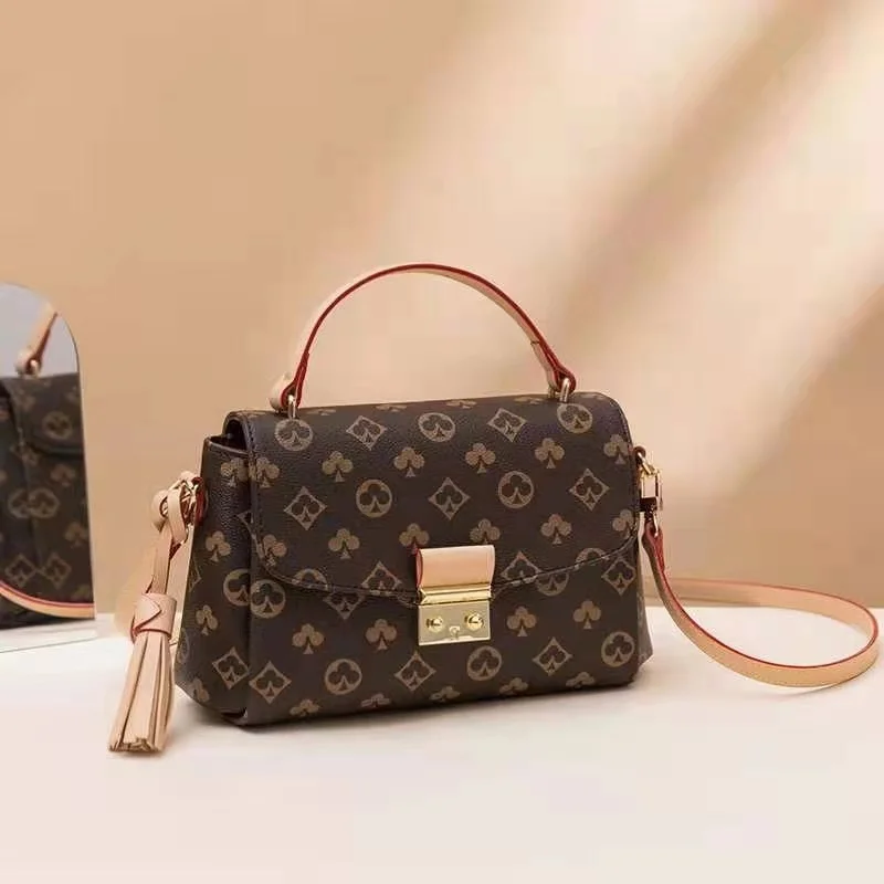 

Роскошная модная новая сумочка с принтом, подходящая по цвету сумка на плечо, женская сумка, модные сумки-тоуты, сумки на одно плечо