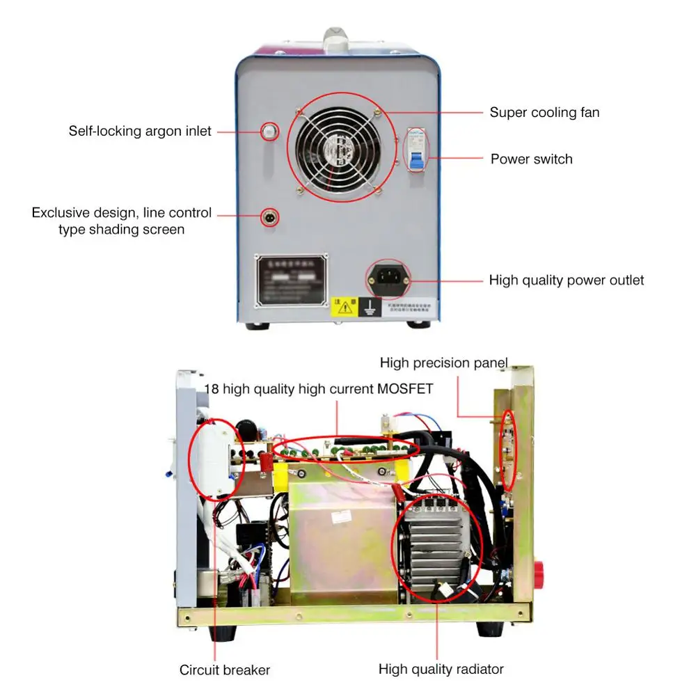 Аппарат холодной сварки электрическая дуговая Сварка пайки SZ 1800