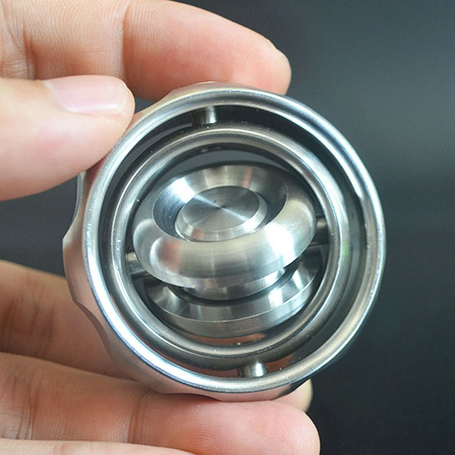 Metal Gyroscope Fingertip Gyro Rotating Balance Decompression Toy | Дом и сад