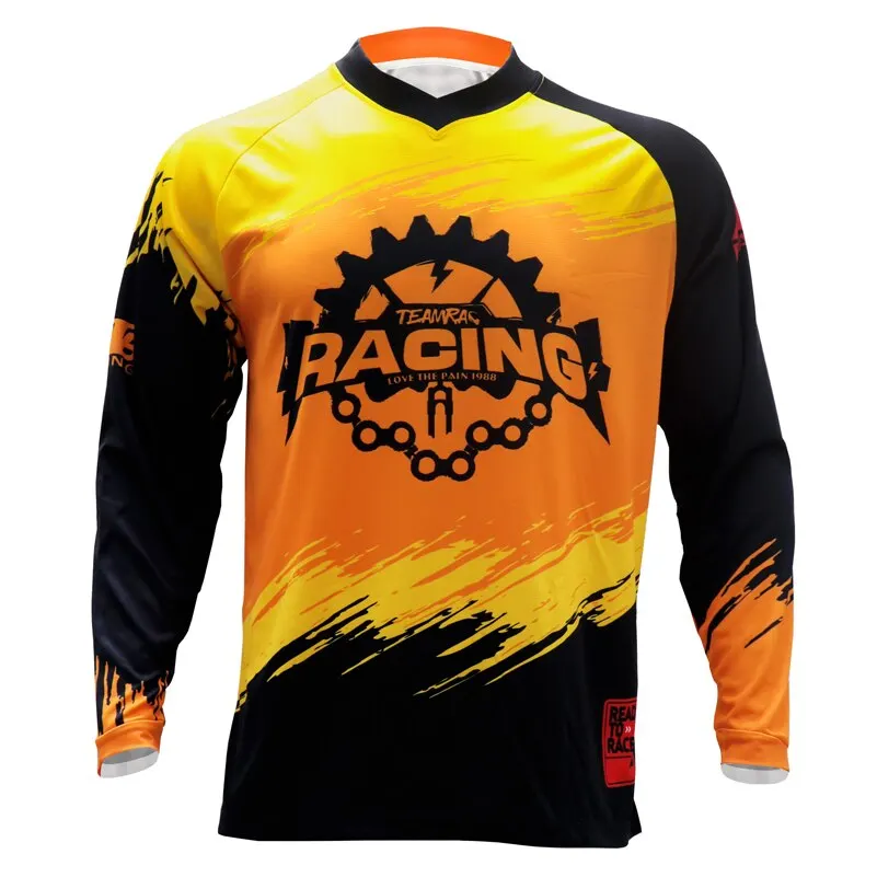 

MTB Explosions mountain bike team Pro Cycling Jersey Off road Racing downhill Fitness training long sleeves