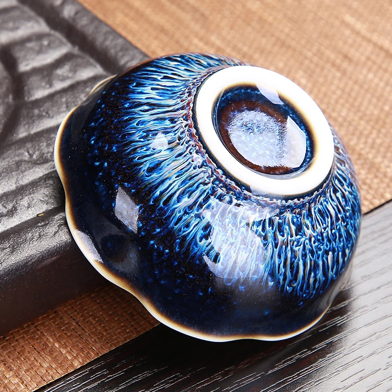 Китайская чайная чашка улучшенный дизайн меняющая печь керамическая домашняя