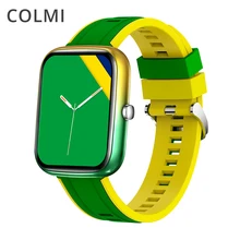 COLMI P8 BR 1.69 Inch Smart Watch Men Fitness Tracker IP67 Waterproof Bluetooth International Smartwatch For Android iOS Phone