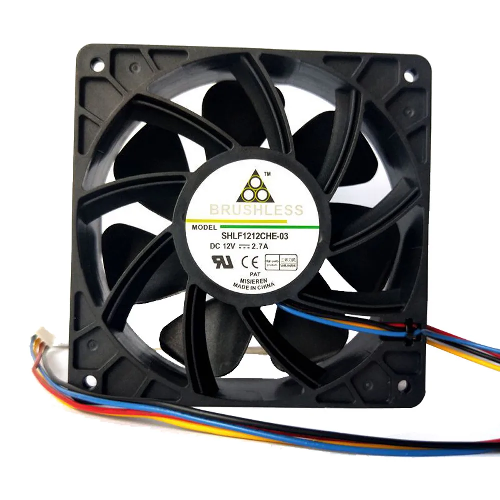 Вентилятор для охлаждения Antminer Bitmain S7 S9 2x6000 об/мин 4 контакта | Компьютеры и офис