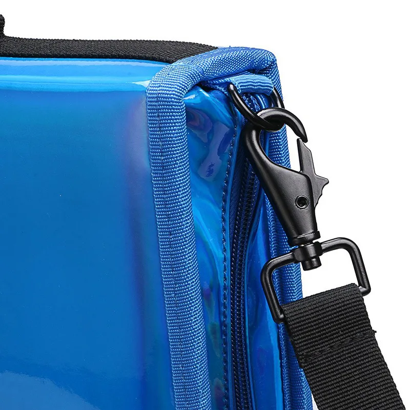 

Creative 160 Holes PU Leather Laser Pencil Case Luxury Large Penal Pencilcase Pen Bag Box Office School Stationery Pouch