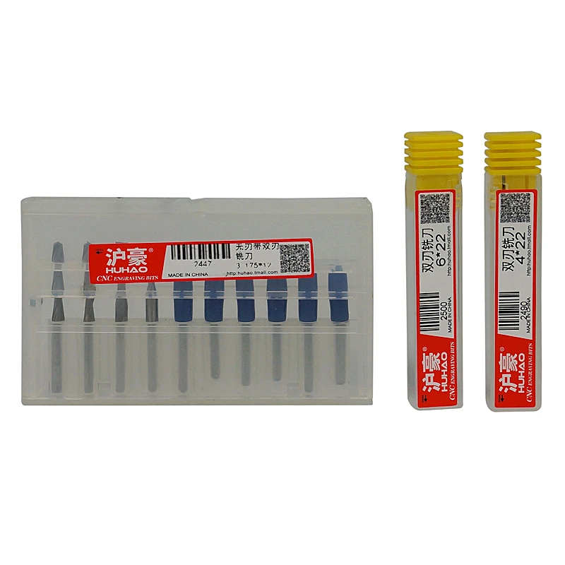 

14 pcs 3.175 mm Drilling bits Cutter Carving Knife for PVC,Wood,Acryl ,MDF,ABS Material Cutting