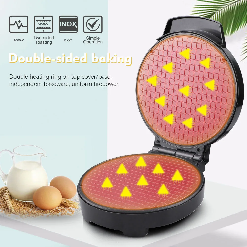 hot sale haeger egg crisp roll machine household small activity crepe machine safety monitoring electric baking pan free global shipping