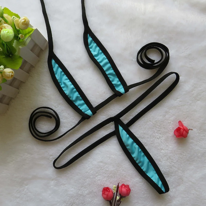 Экстремальные микро бикини женский купальник 2020 комплект в диком стиле