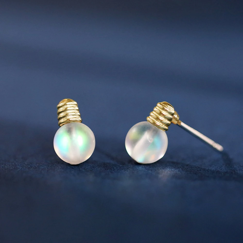 1 пара корейских полимерных крошечных светильник почек в форме лампочки