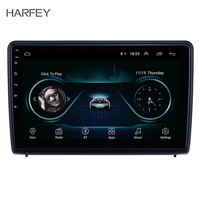 Головное устройство Harfey для автомобиля GPS радио Android 9 1 10 дюйма Ford Ecosport 2018 2019 с HD