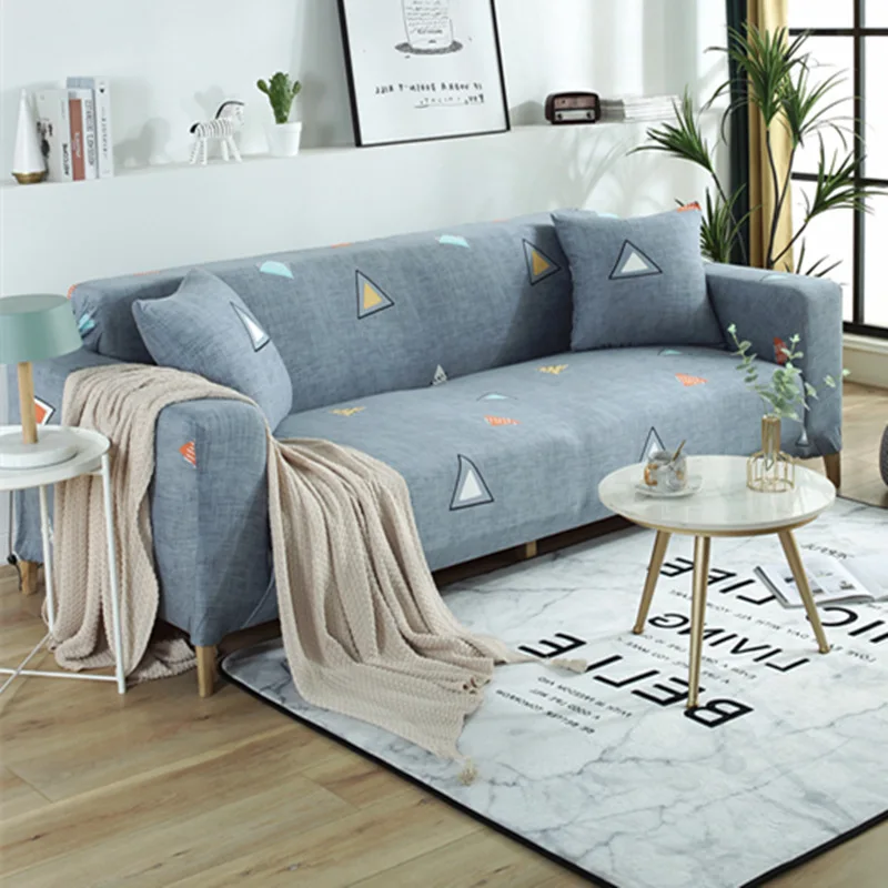 Эластичные чехлы для диванов из полиэстера в богемном стиле вязаной ткани