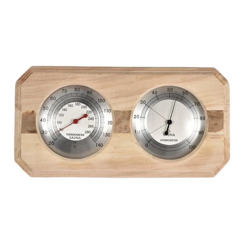 Термометр с двойным циферблатом гигрометр для помещений настенный Измеритель