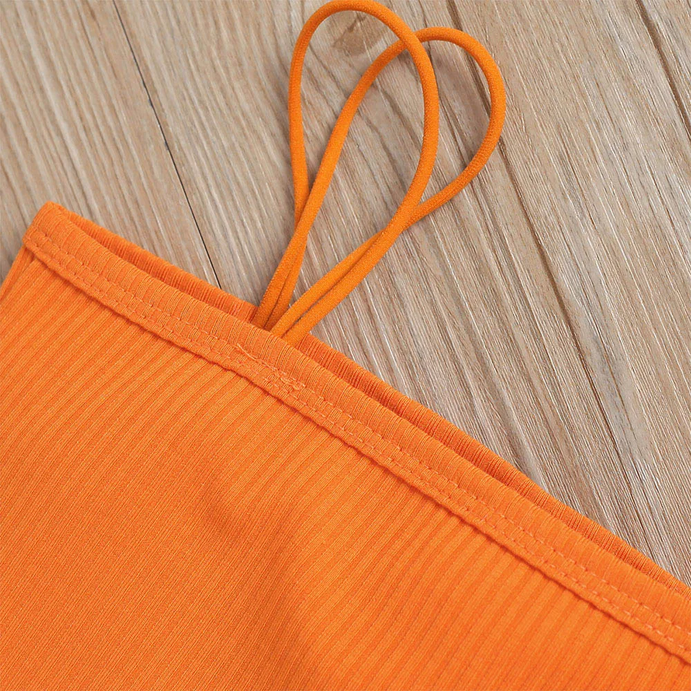 Keelorn-Conjuntos de ropa para ni&ntilde;a peque&ntilde;a, camisola de Color s&oacute;lido, Tops y faldas con cintur&oacute;n Floral, trajes de 2 piezas, ropa para ni&ntilde;a peque&ntilde;a-3