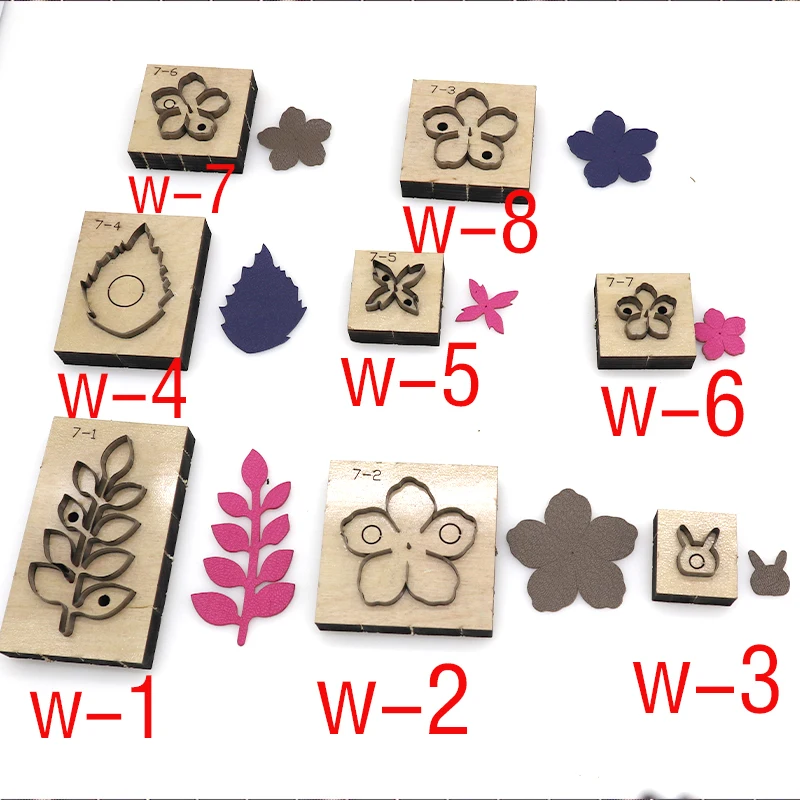 

Mosaic knife mold manual leather die - cutting knife mold customization