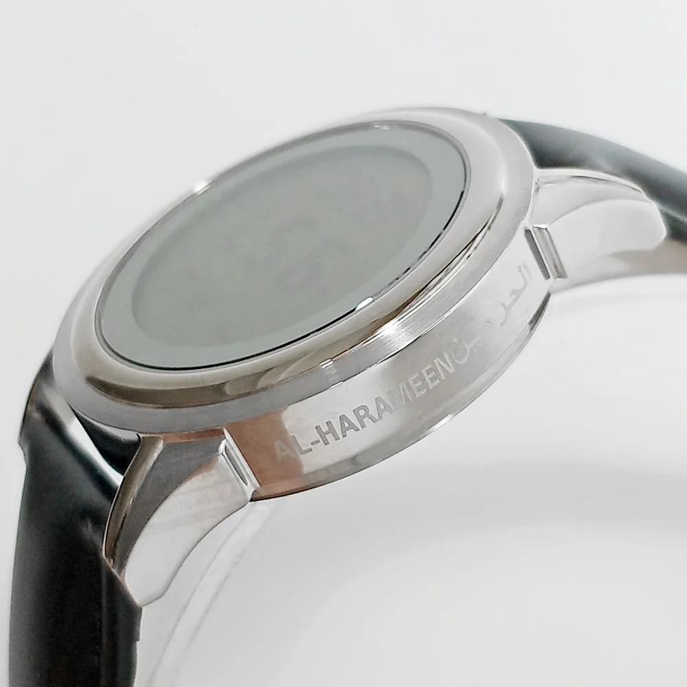 Мусульманские часы для молитвы азан и цибла Аль харамин Fajr наручные пар подарок
