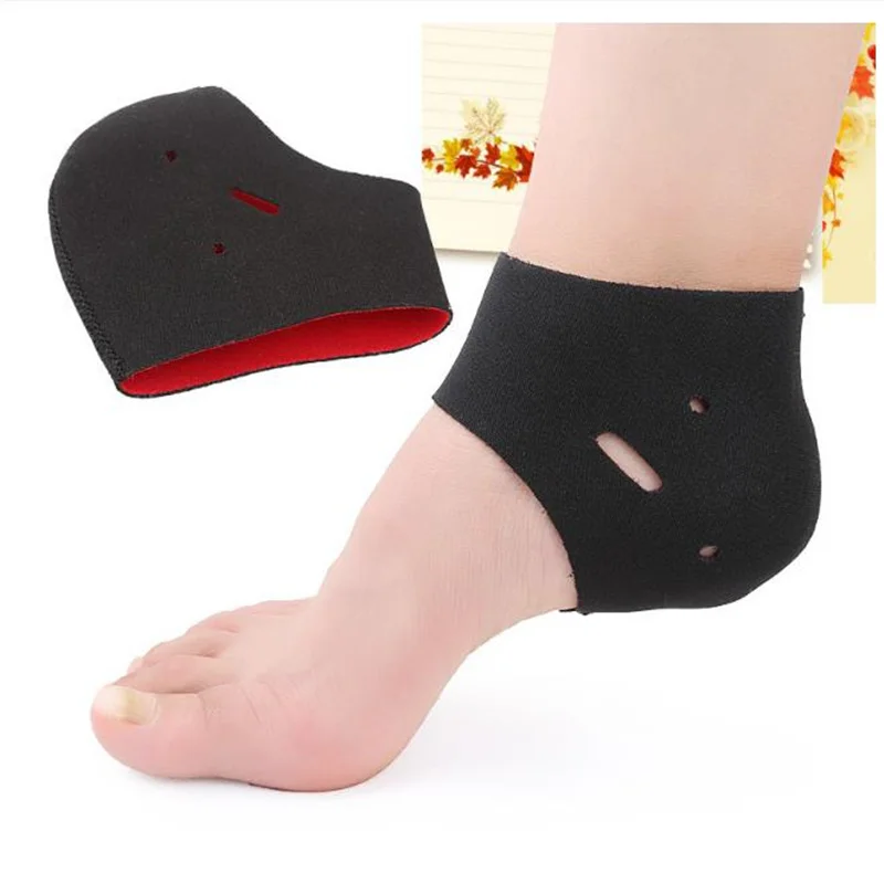 

1 Pair plantar fasciitis therapy heel wrap foot pain ankle arch support heel brace warm protector Orthopedic insoles Foot Care