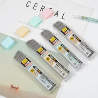 100pcsbox graphite lead mechanical pencil refill plastic automatic replace pencil lead 0 50 7 promotion