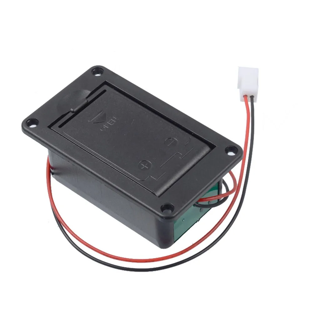 

9V Battery Holder Case Box Cover Replacement For Guitar Active Pickup Connector Pickup Guitar Bass Accessories Replacement