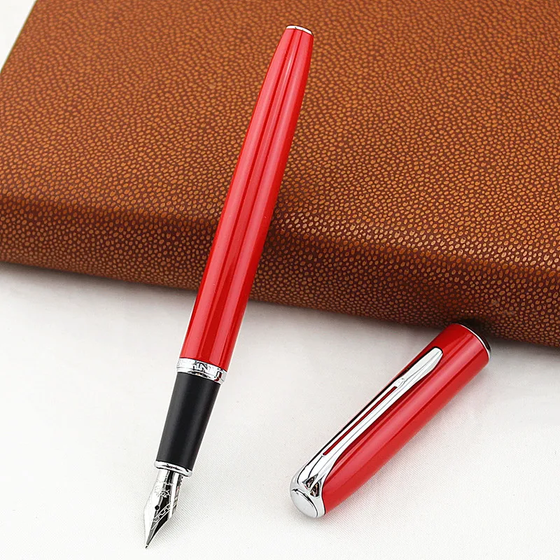 Jinhao 996 роскошная мужская авторучка бизнес-Студенческая 0,5 мм дополнительный тонкий наконечник каллиграфия школьные офисные принадлежности пишущий инструмент
