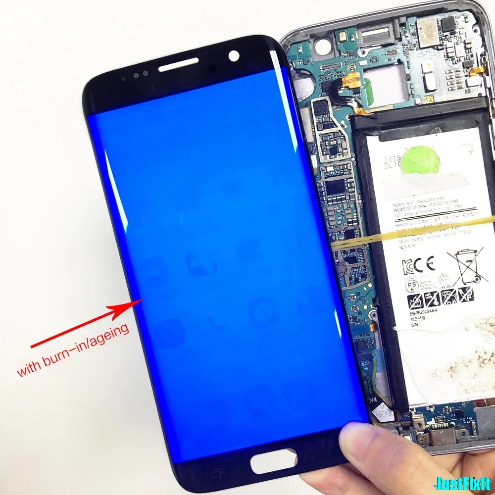 Для Samsung Galaxy S7 edge G935F G935FD жидкокристаллический дисплей с тачскрином и