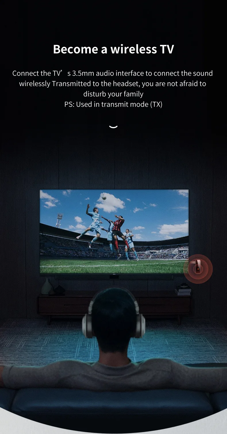 Bluetooth-Совместимый Беспроводной приемник адаптер передатчика разъем 3 5 мм для