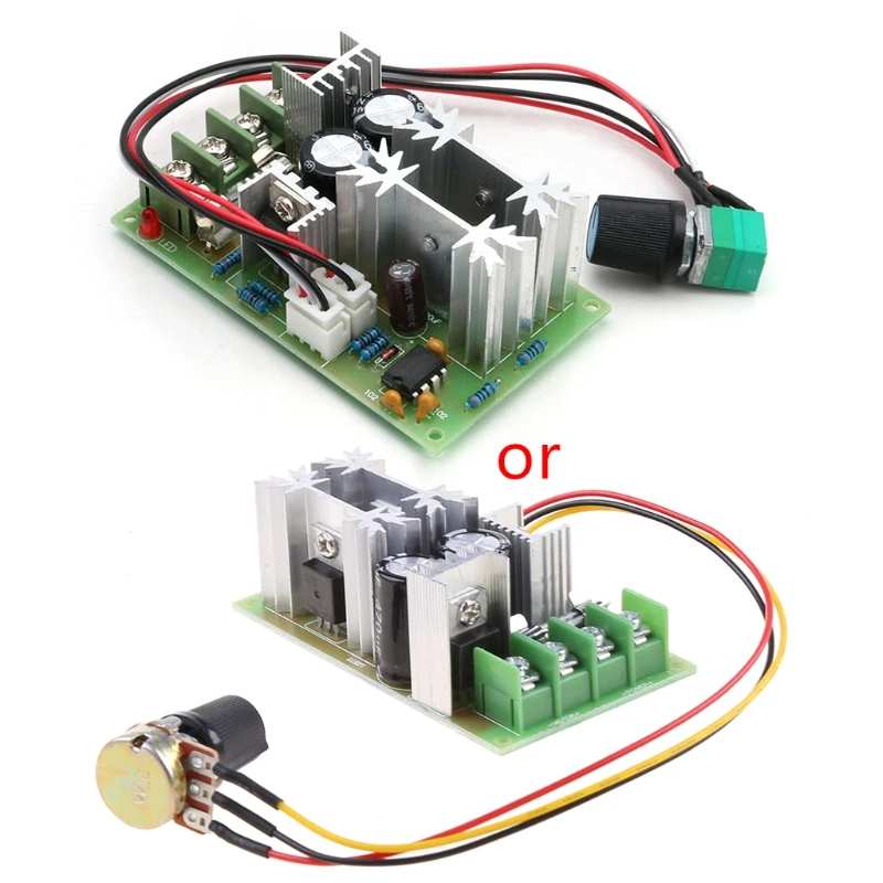 Универсальный Флуоресцентный регулятор скорости двигателя 20A переключатель