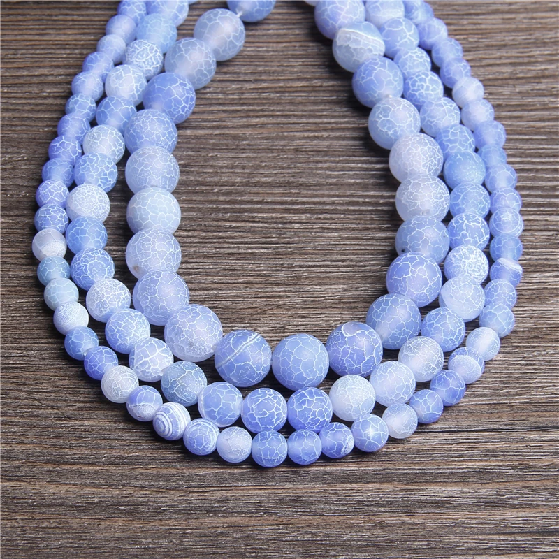 6-12 мм естественное выветривание Агаты Грубые каменные бусины треснутые Матовые