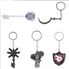 3 ключа-брелок с изображением зверей игроков, енота, городской полицейский участок Jill Valentine S.T.A.R.S. Брелок с подвеской в виде ключа ювелирные изделия для косплея
