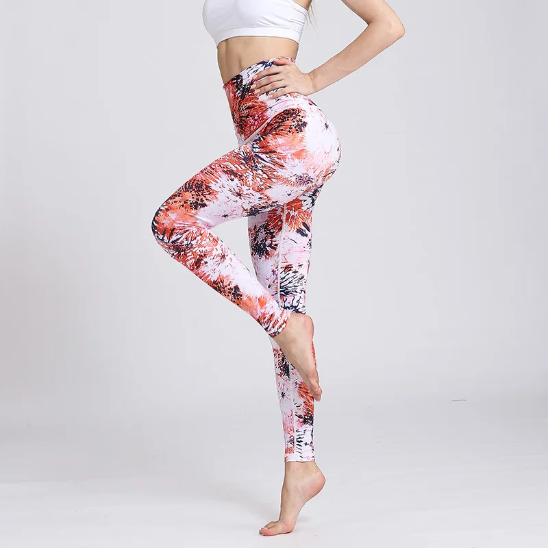 High Waist Pants Seamless Bombshell Scrunch Butt Leggings Stretch Print Fitness Sportswear Gymshark Gym Full Length | Женская одежда