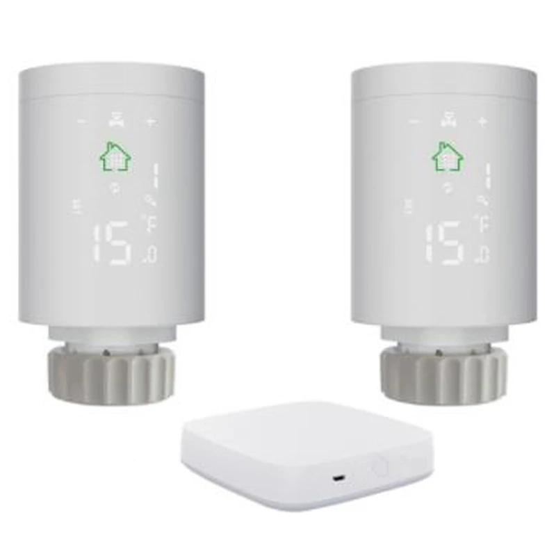 

Умный термостатический клапан-радиатор ZigBee 3,0, программируемый, с голосовым управлением