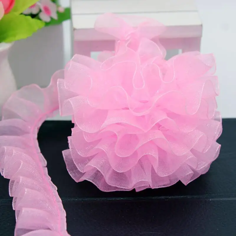 

40 метров, 2,5 см зашифрованная Снежная пряжа, лента из хрустальной пряжи, двойное кружево для одежды, плюшевые игрушки, аксессуары «сделай сам...