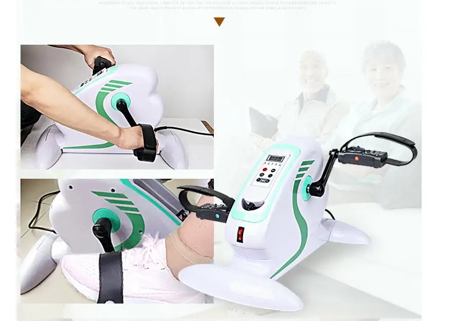 Тренировочный велосипед для пожилых людей с инфарктом головного мозга верхней и