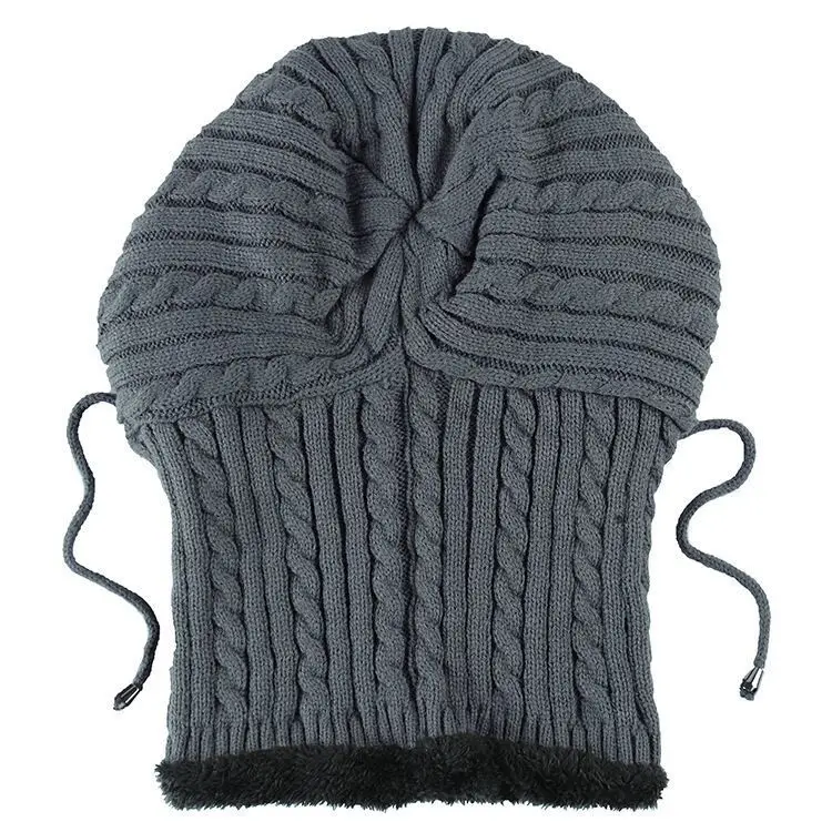 Зимняя шерстяная вязаная шапка бини мужской шарф Skullies Beanies Зимние шапки для мужчин и женщин шапки Gorras Bonnet маска брендовые шапки