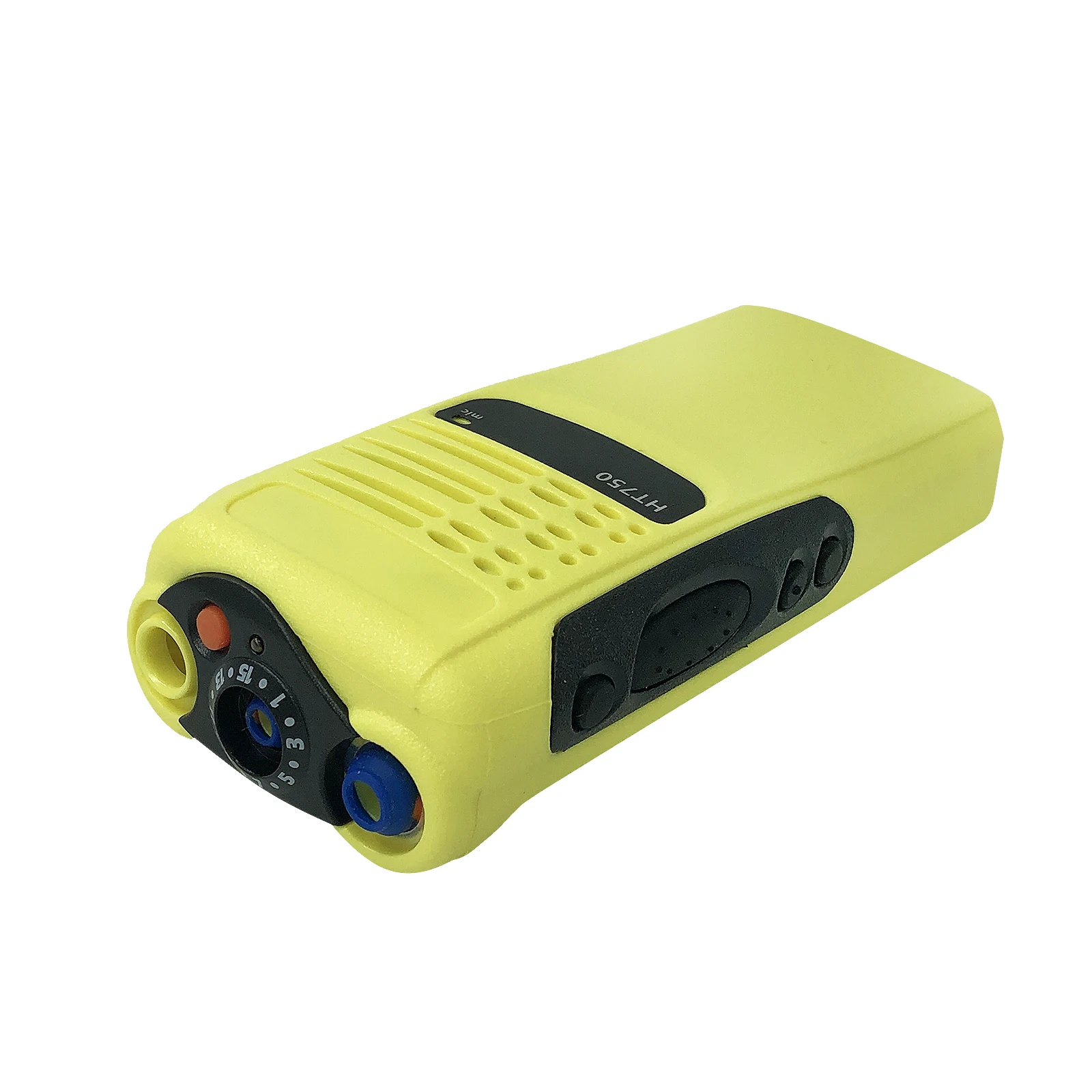 PMLN4216 Yellow Two-way Radio Front Housing Case Cover Kit with Speaker and Mic for HT750 GP340 GP328 Walkie Talkie
