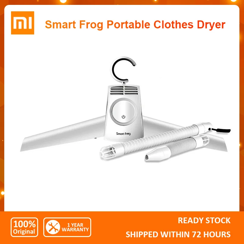 

Портативная электрическая сушилка для одежды Xiaomi Smartfrog, складная сушилка для одежды, легкая и безопасная сушилка для обуви, уход за одеждой