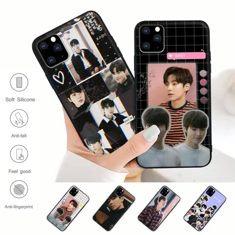 

True Beauty Hwang In Yeop Black Matte Cell Phone Case For IPhone 12 11 Pro Max Xs X Xr 7 8 6 6s Plus 5 5s Se 2020 Cover