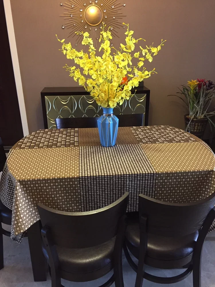 Японская скатерть из хлопка и льна высококачественная ткань для ресторана кофе