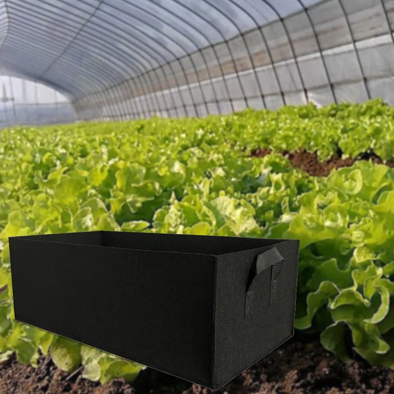 Большая прямоугольная сумка для выращивания овощей садовые растения большой
