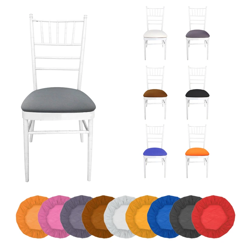 Removable Thickened Spandex Chair Cover Hood Seat Cushion Covers Dining Room Wedding Washable Slipcover | Дом и сад