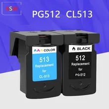 ASW PG512 pg512 CL513 ink cartridge replacement for Canon PG-512 CL-513 for Canon MP240 MP250 MP270 MP230 MP480 MX350 IP2700