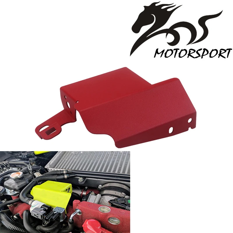 Алюминиевый усилитель соленоидная Крышка для 08 подходит Subaru STI WRX Impreza под капот