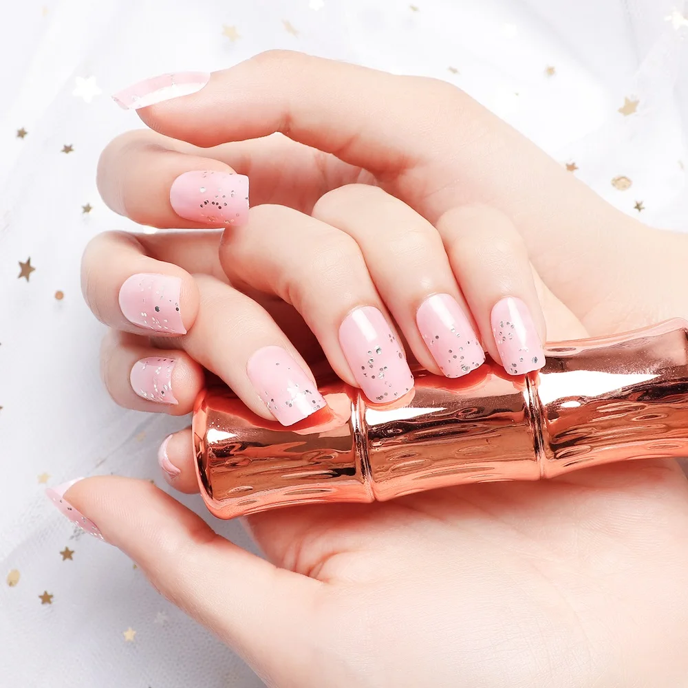 24 шт. накладные ногти модные украшения с полным покрытием стильные для свадебной