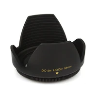 pixco 55mm62mm67mm72mm77mm flower lens hood suit for canon nikon sony olympus pentax sigma tamron