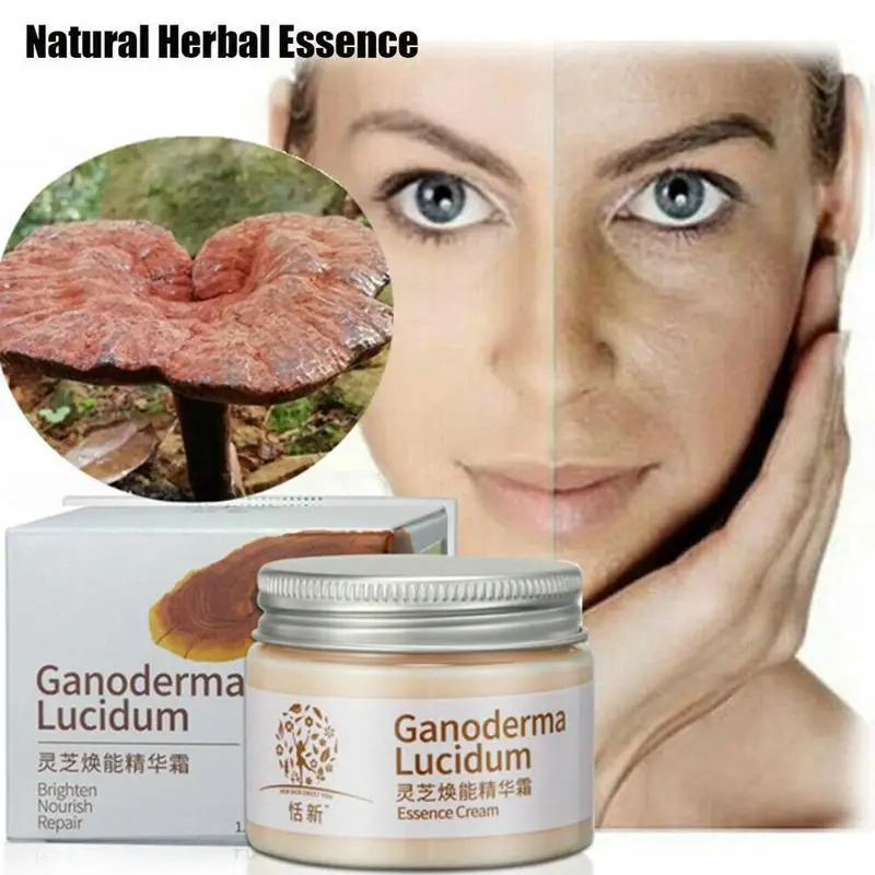 Увлажняющий осенне-зимний отбеливающий крем Ganoderma Lucidum для лица | Красота и