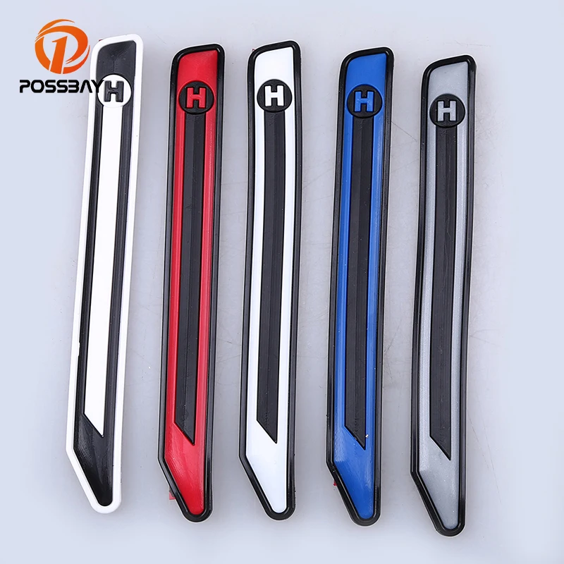 Posbay 4 шт/Автомобильная дверь бампер полоса Бампер протектор Резина большинство