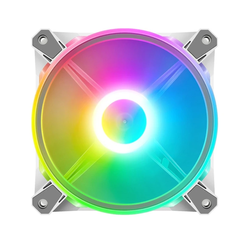 

Coolmoon X3 RGB CPU Radiator Watecooling Fan for Chassis PC Case Cooler 6Pin PWM ARGB