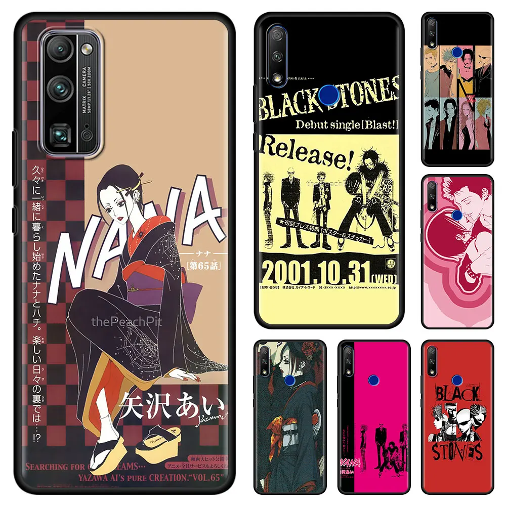 

Case for Huawei Honor 8X 8S 9S 9C 9A 9X Lite Play9A 50 Pro Silicone Phone Cell 10 20 20e 30 30i Back Cover Anime NaNa osaki Capa