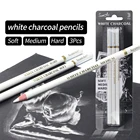 Карандаши деревянные мягкие, средние, твердые, 3 шт.