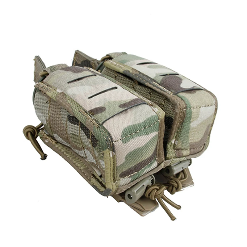 TMC Tactical TC 40mm Double Grenade Pouch Carrier MOLLE Airsoft Gear Outdoor Hunting Bag 3361 | Спорт и развлечения